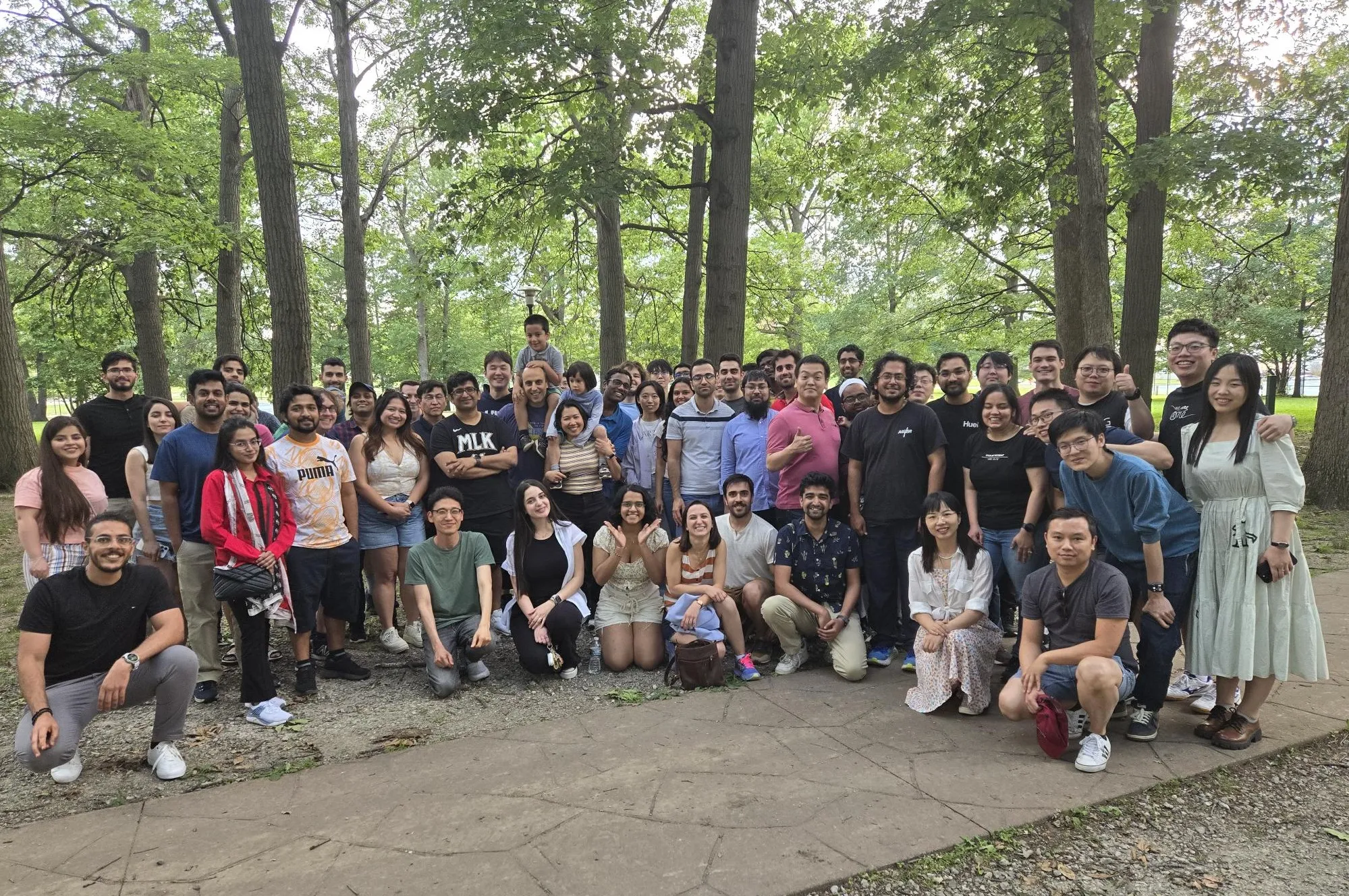 Lab team photo
